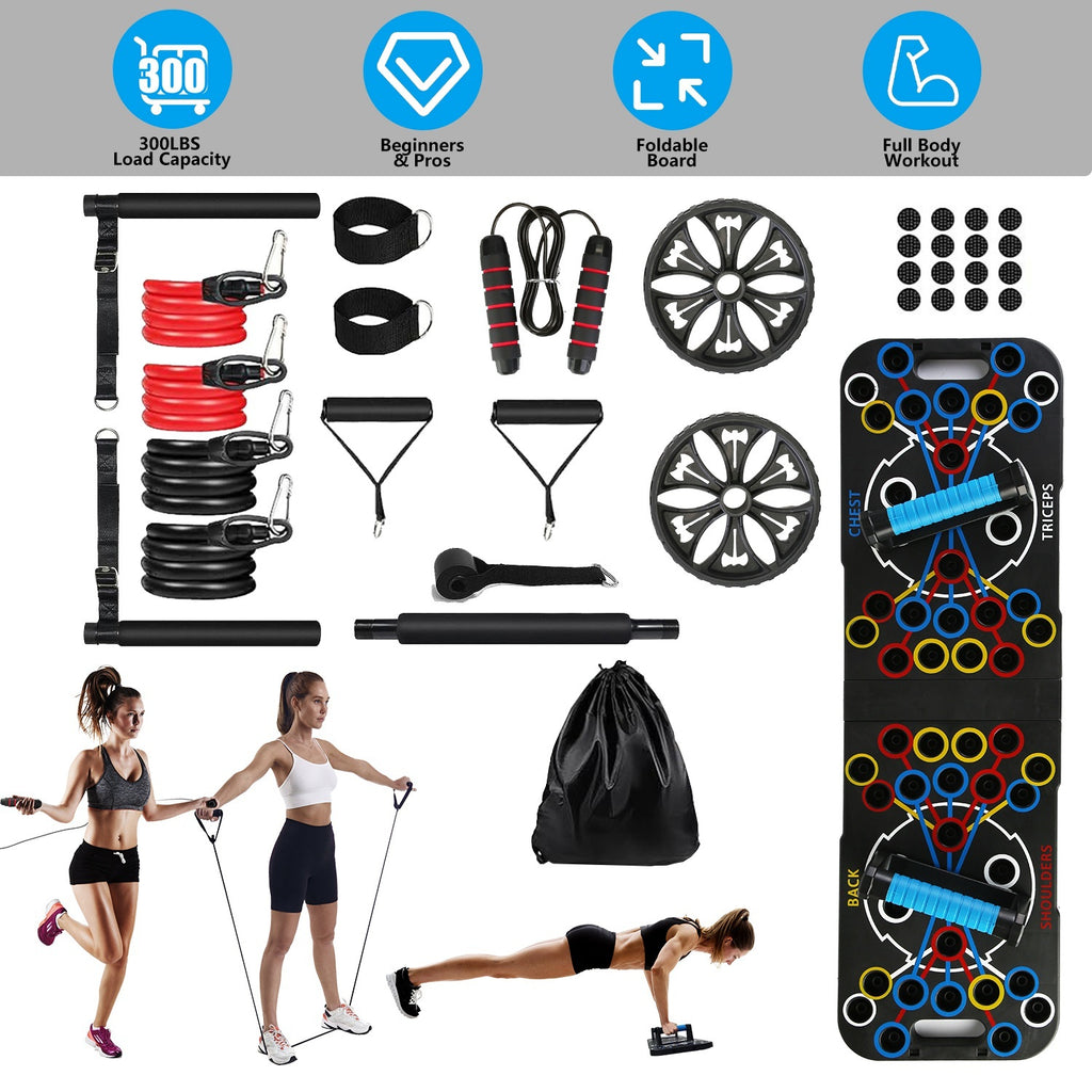 AthletiCore 15-in-1 Push-Up Training Board Kit
