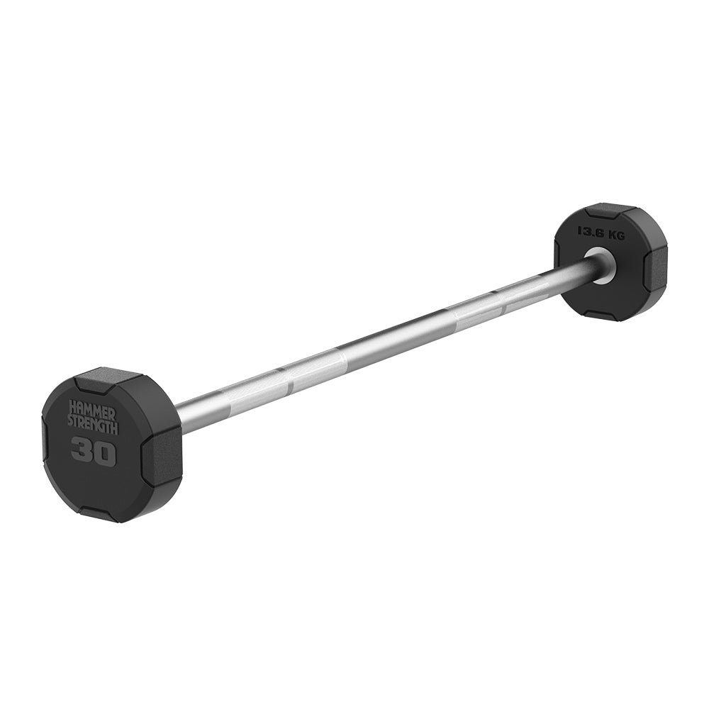 Hammer Strength 4-Sided Rubber Barbells