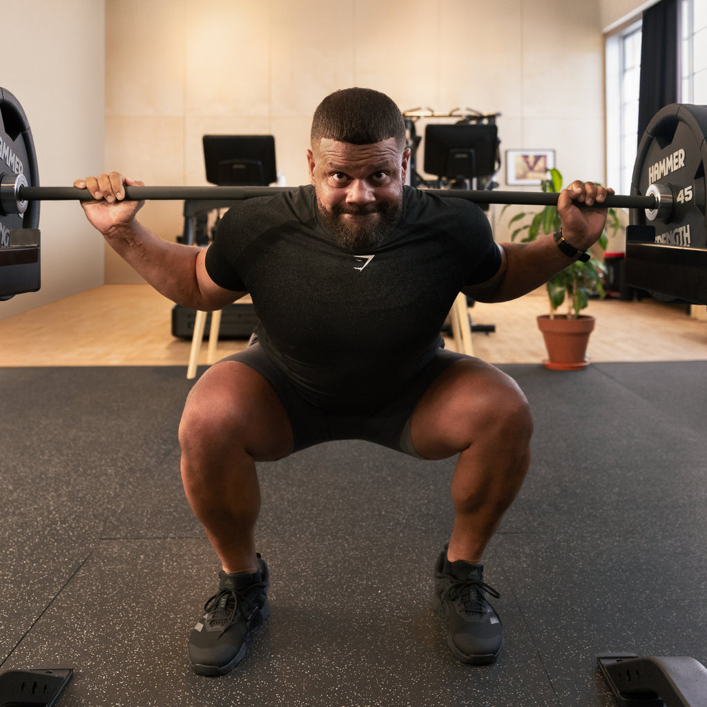 Hammer Strength Curl Bars