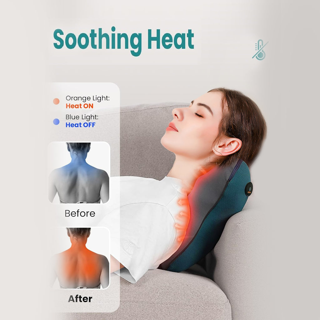 AthletiCore Deep Tissue Neck & Back Massager Pillow