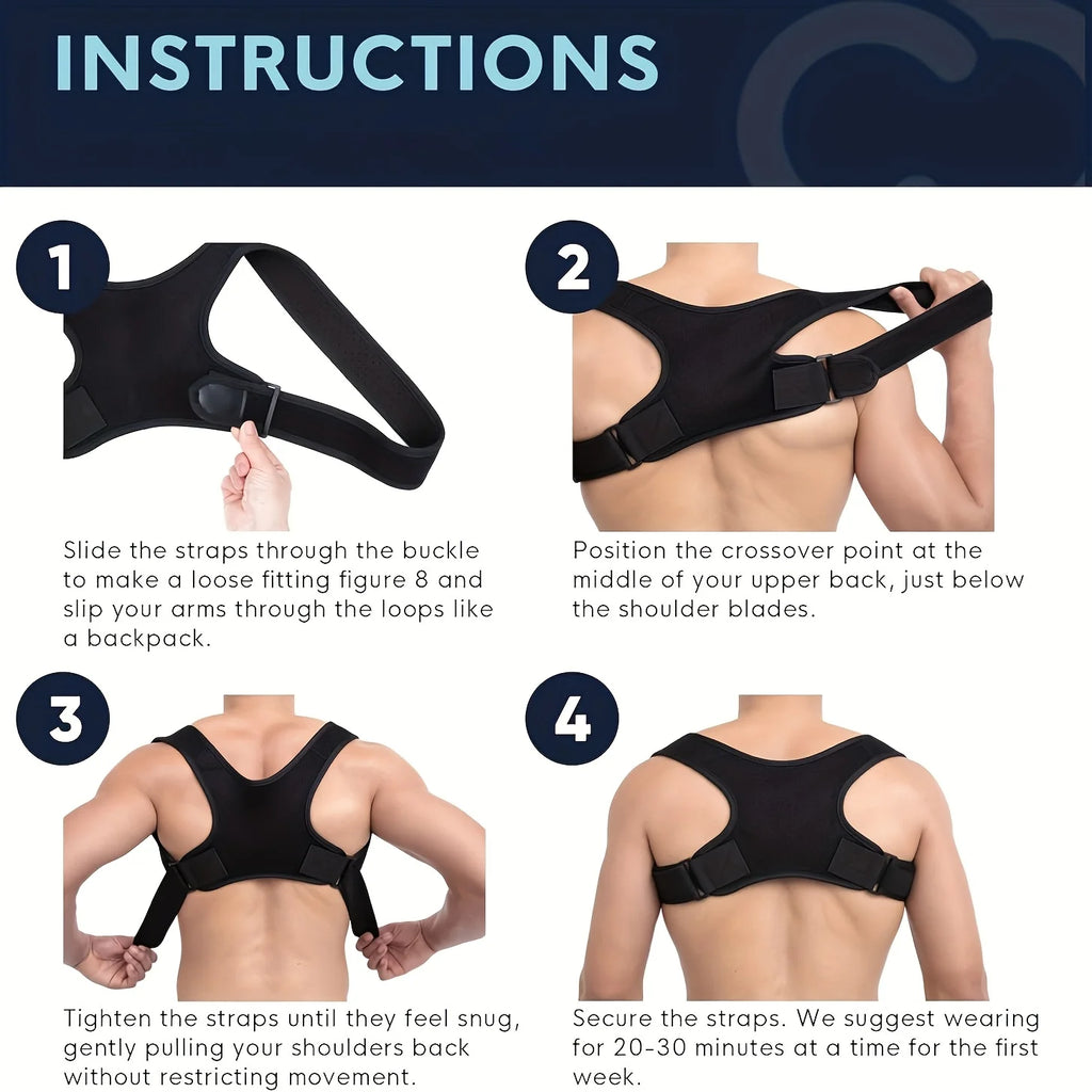 AthletiCore Posture Corrector Back Support Belt