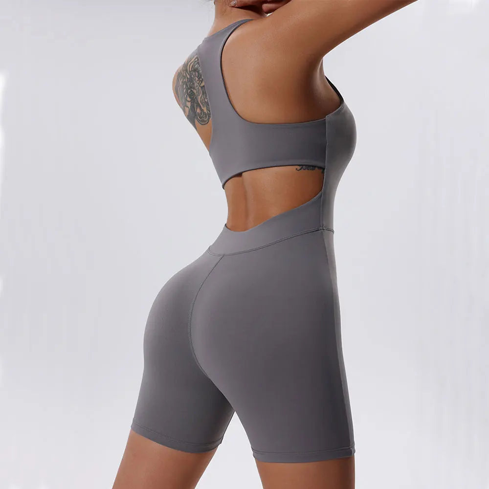 Women Jumpsuit Tracksuit Gym Set