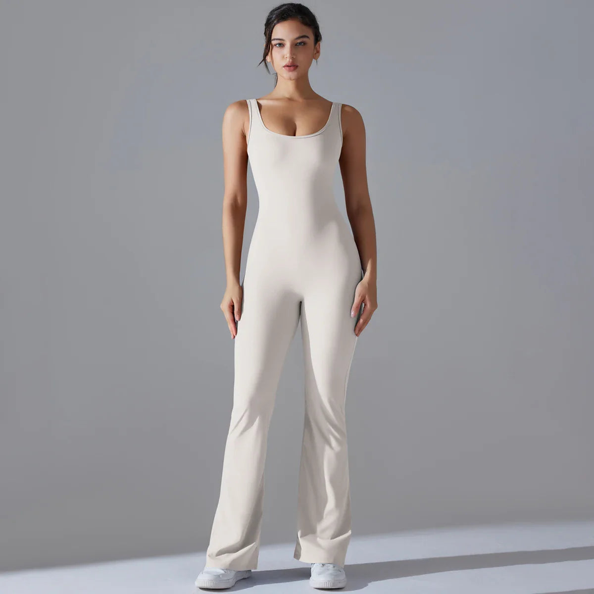 Women Jumpsuit Backless Fitness Suit