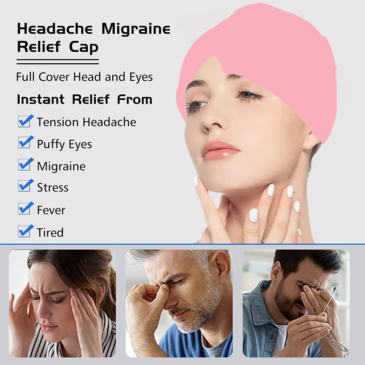 AthletiCore Hot & Cold Therapy Relief Cap