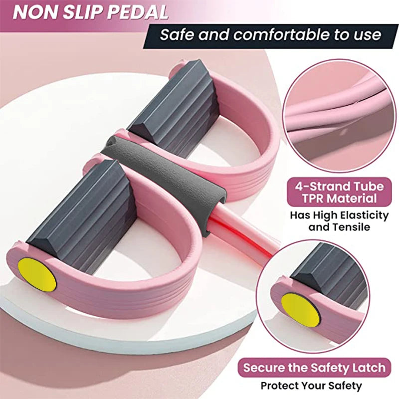 AthletiCore 4-Tube Resistance Band Set