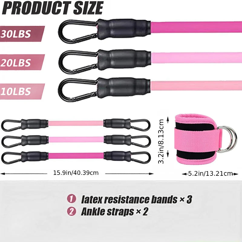 AthletiCore Ankle Strap Resistance Bands