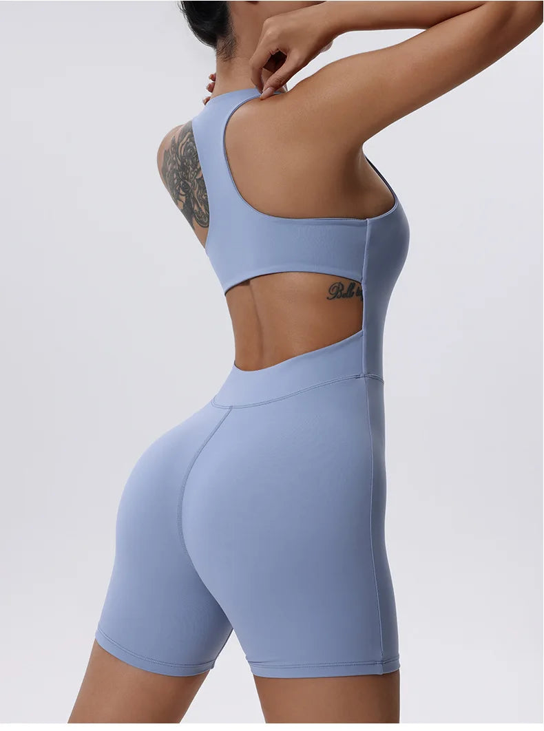 Women Jumpsuit Tracksuit Gym Set