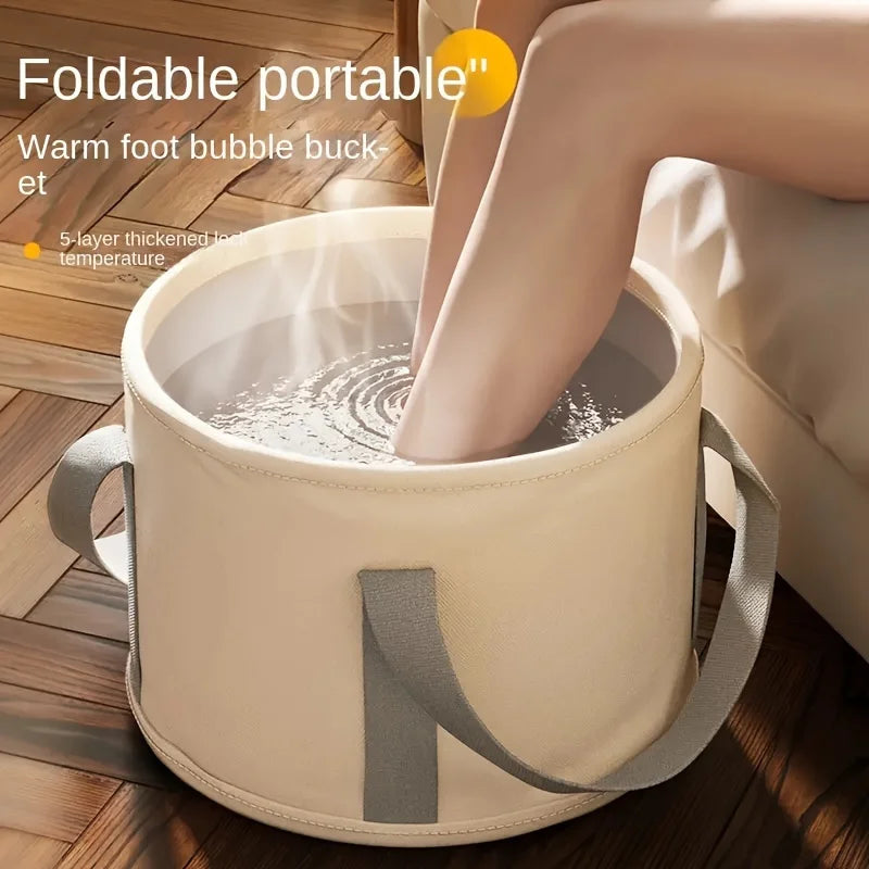 AthletiCore Foldable Foot Soak Bath Tub