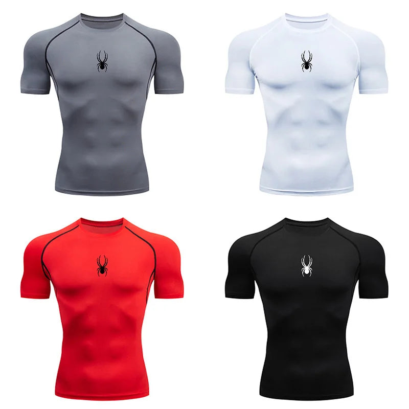 Men’s Spider Compression Performance T-Shirt