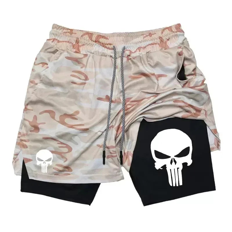 Men’s 2-in-1 Performance Training Shorts with Phone Pocket