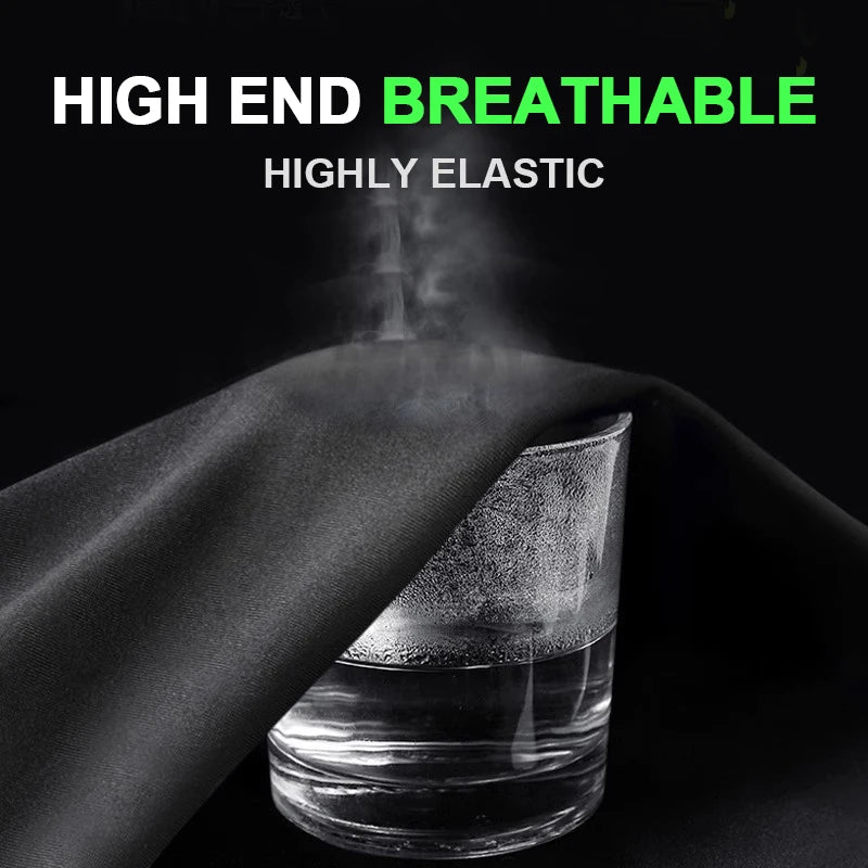 Men’s Fleece-Lined Long Sleeve Compression Base Layer