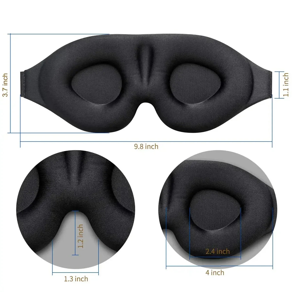 AthletiCore Sleep Recovery Eye Mask