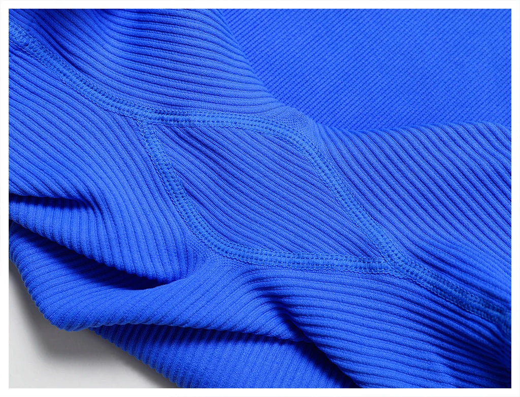 Women Jumpsuit Ribbed Yoga Tracksuit