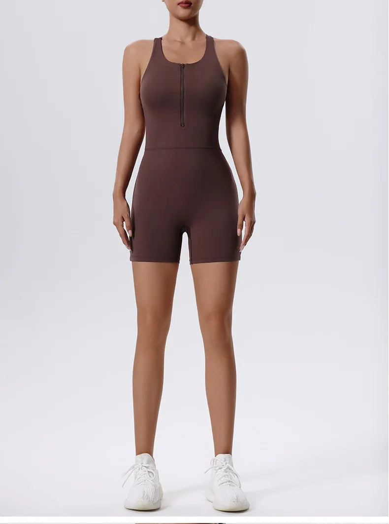 Women Jumpsuit Tracksuit Gym Set