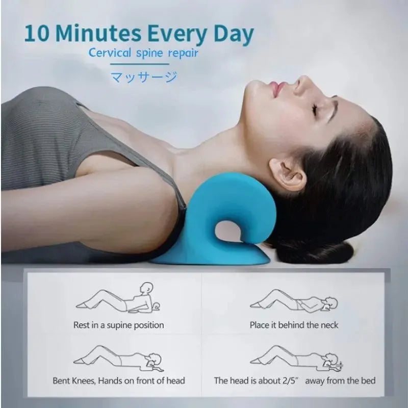 AthletiCore Cervical Neck Stretcher Relief Pillow