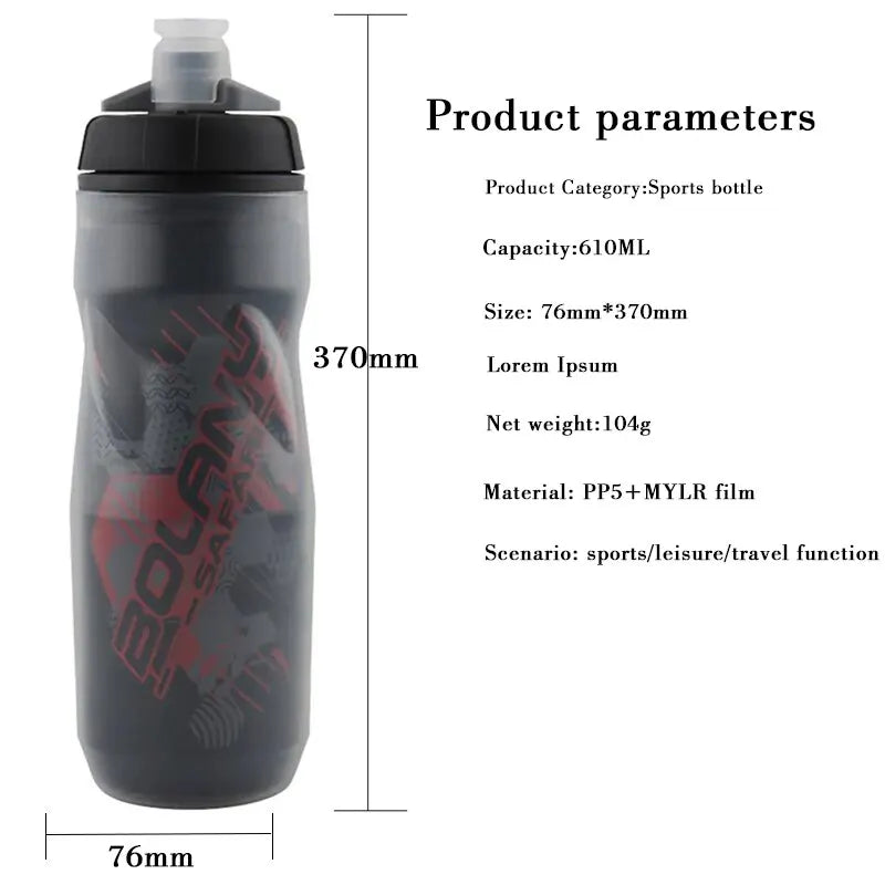 AthletiCore Insulated Gym Water Bottle