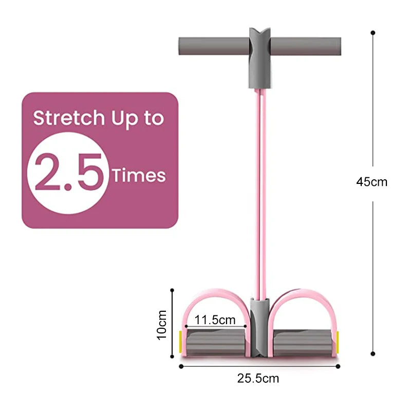 AthletiCore 4-Tube Resistance Band Set