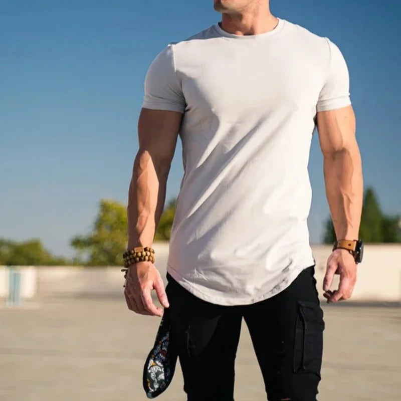 Men’s Muscle Fit Training T-Shirt – Short Sleeve