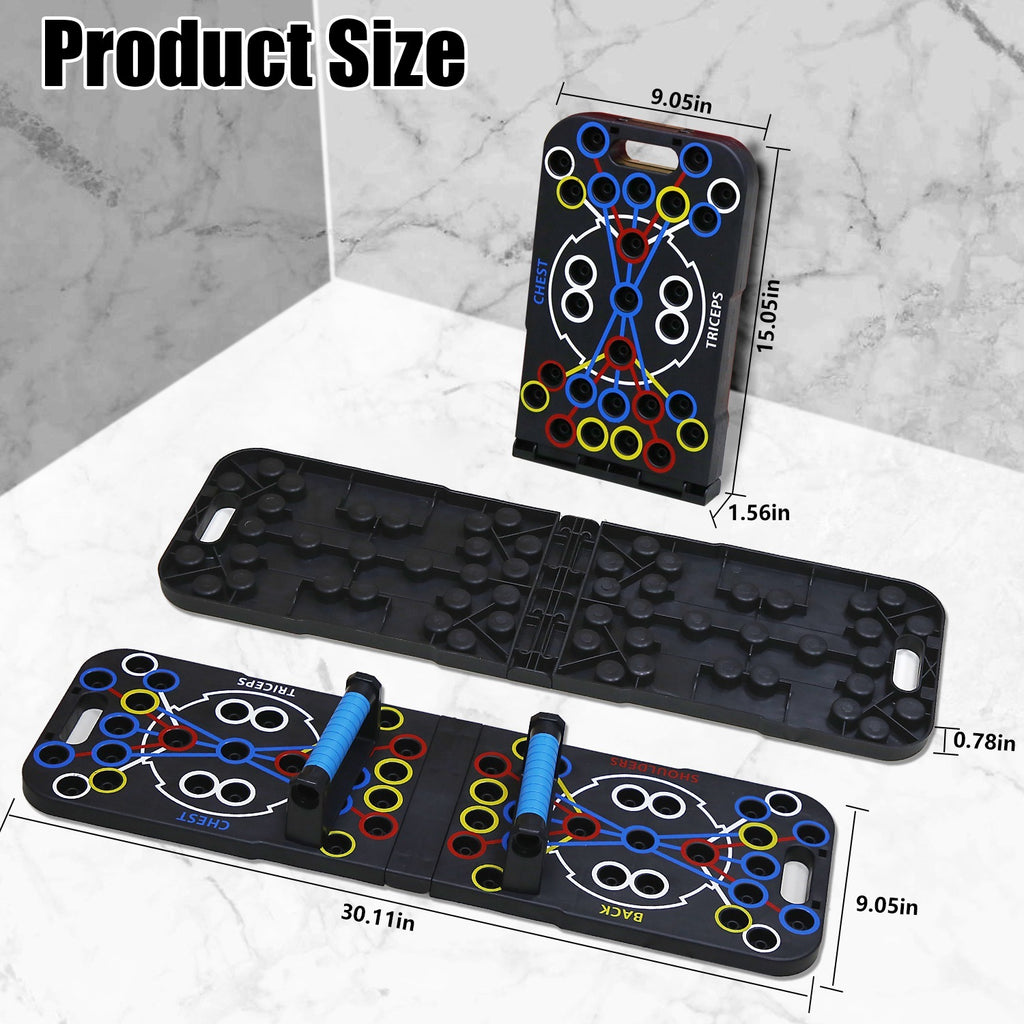 AthletiCore 15-in-1 Push-Up Training Board Kit