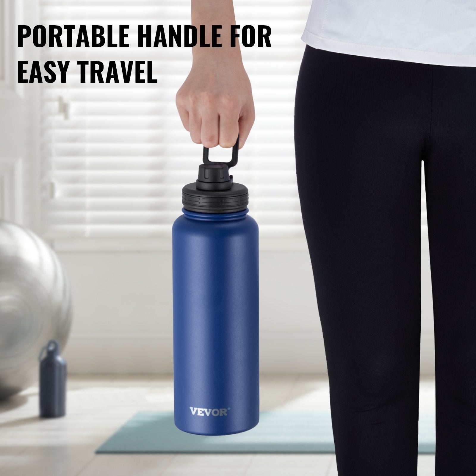 AthletiCore 40oz Insulated Stainless Steel Bottle