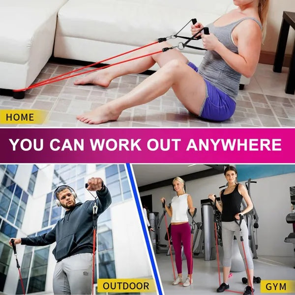 AthletiCore 5-Piece Resistance Band Set