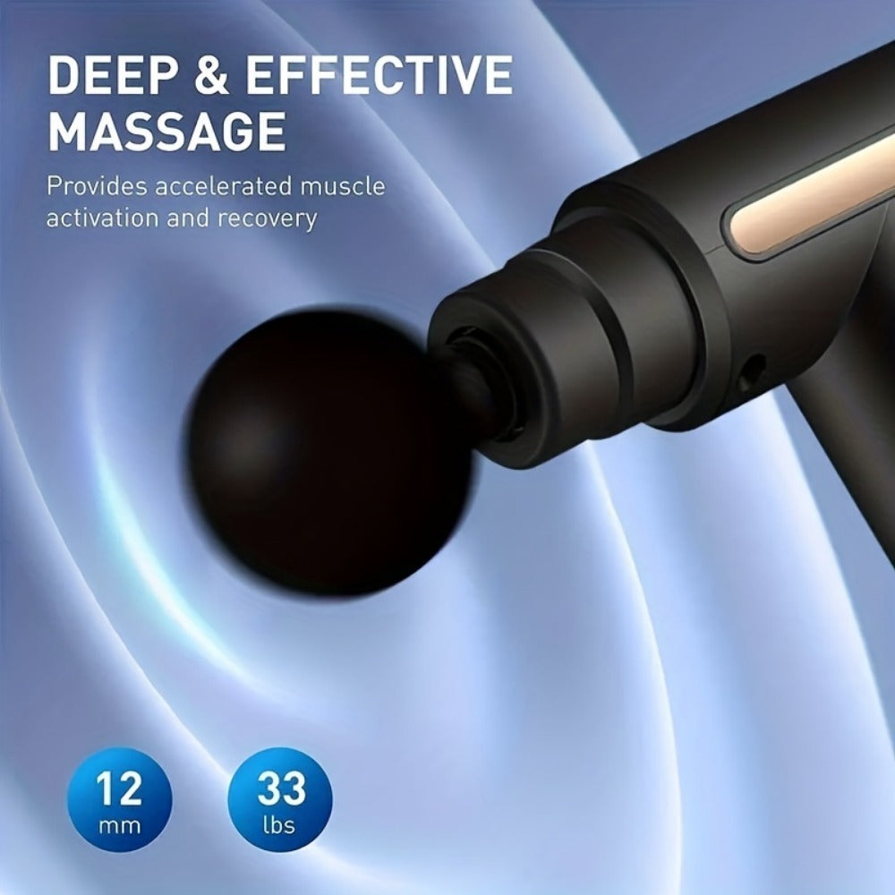 AthletiCore Mini Muscle Massage Gun (USB Rechargeable)