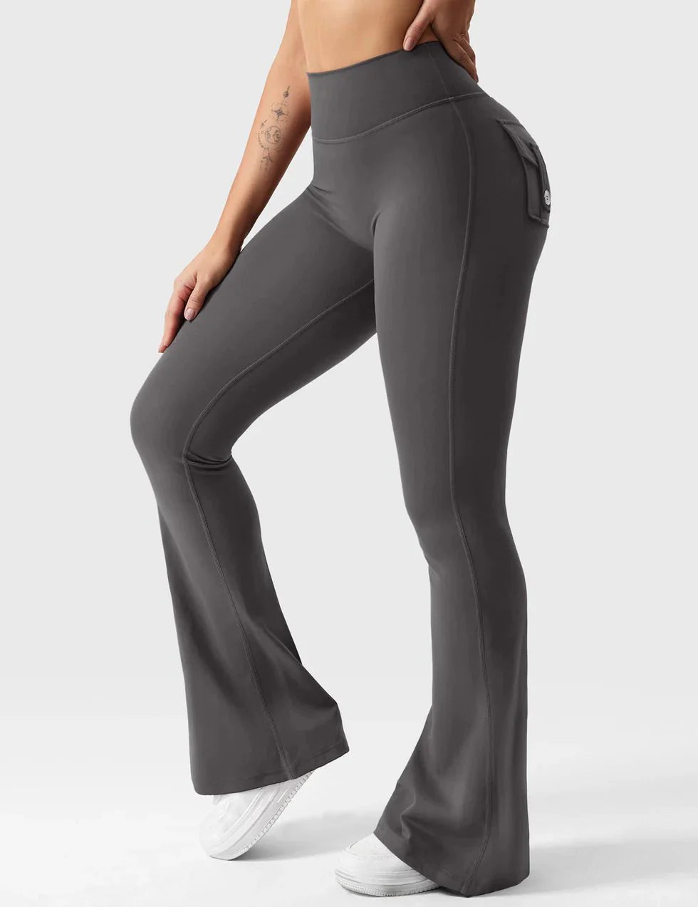 Cargo Flare Fitness Leggings