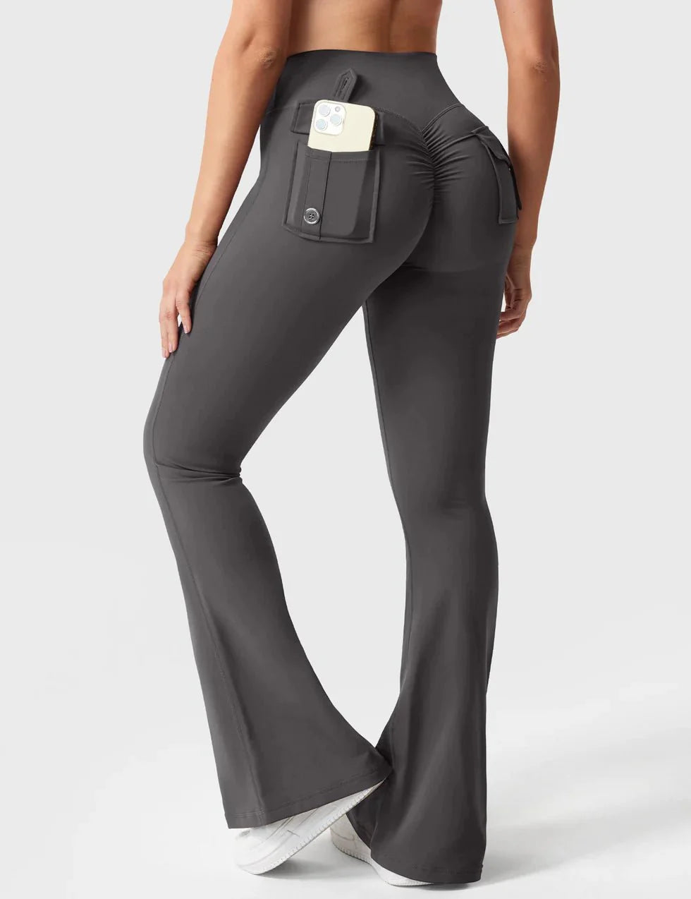 Cargo Flare Fitness Leggings