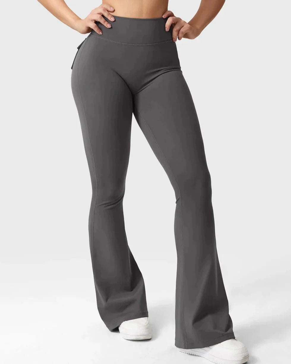 Cargo Flare Fitness Leggings