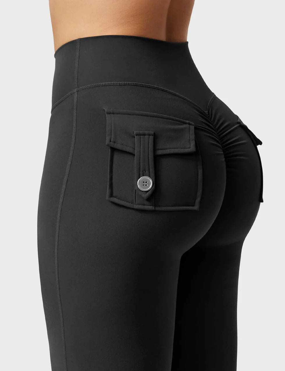 Cargo Flare Fitness Leggings