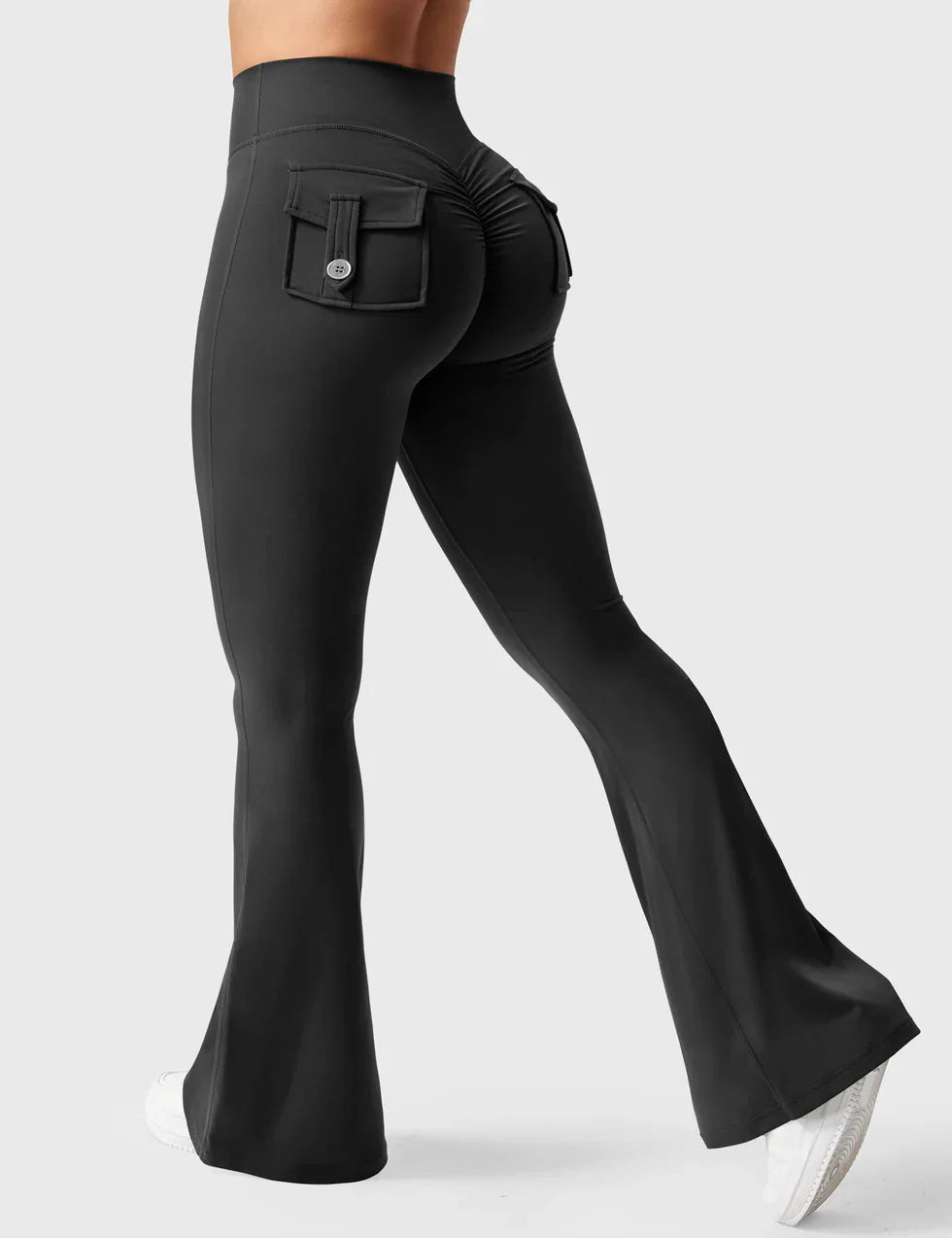 Cargo Flare Fitness Leggings