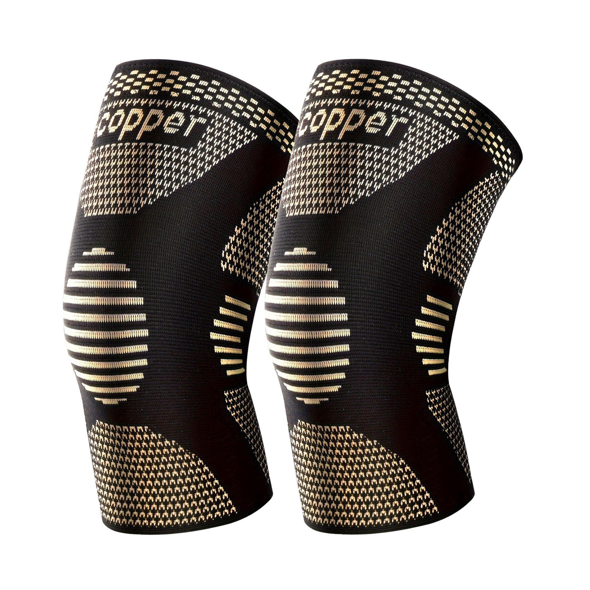AthletiCore CopperFit Knee Support Sleeves (Pair)