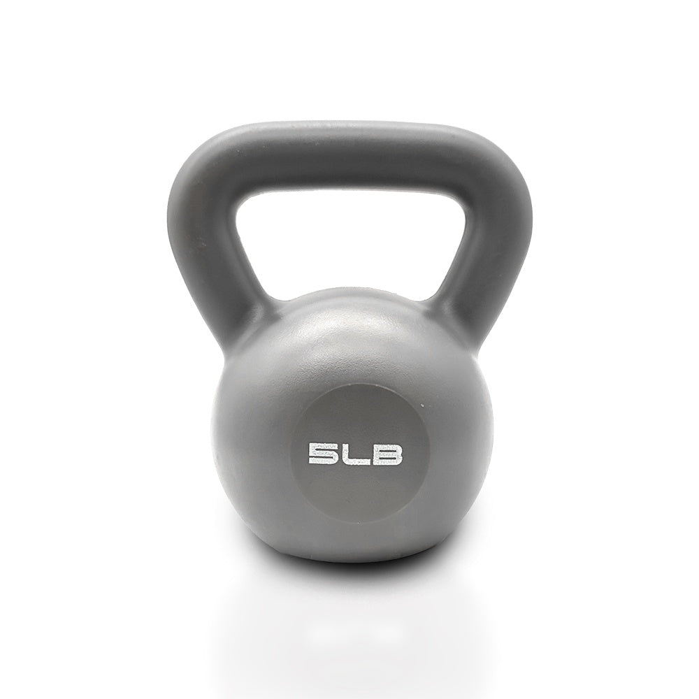 AthletiCore 5lb Vinyl-Coated Kettlebell