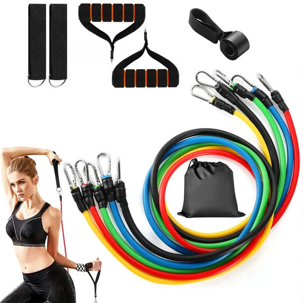 AthletiCore 11-Piece Resistance Bands Set