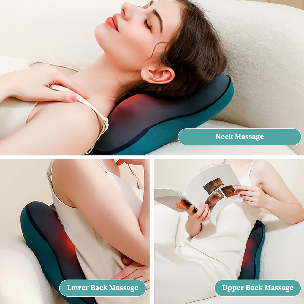 AthletiCore Deep Tissue Neck & Back Massager Pillow