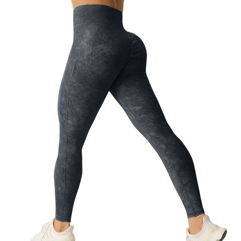 Frostade högmidjade Leggings