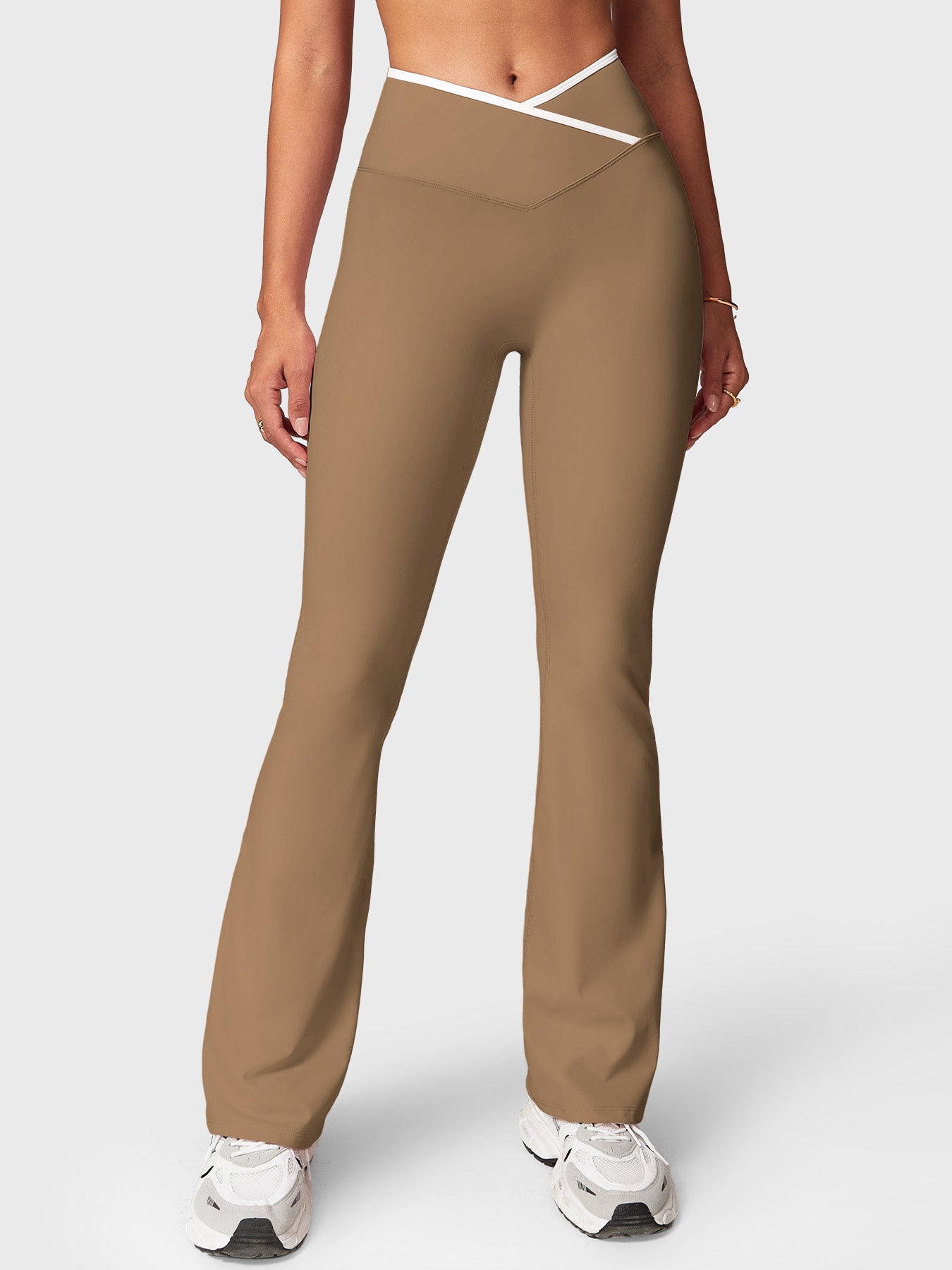 Gymfit Alberta Contrast Flare Leggings