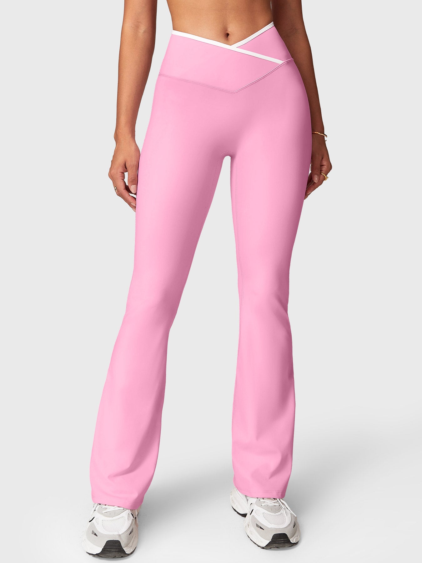 Gymfit Alberta Contrast Flare Leggings