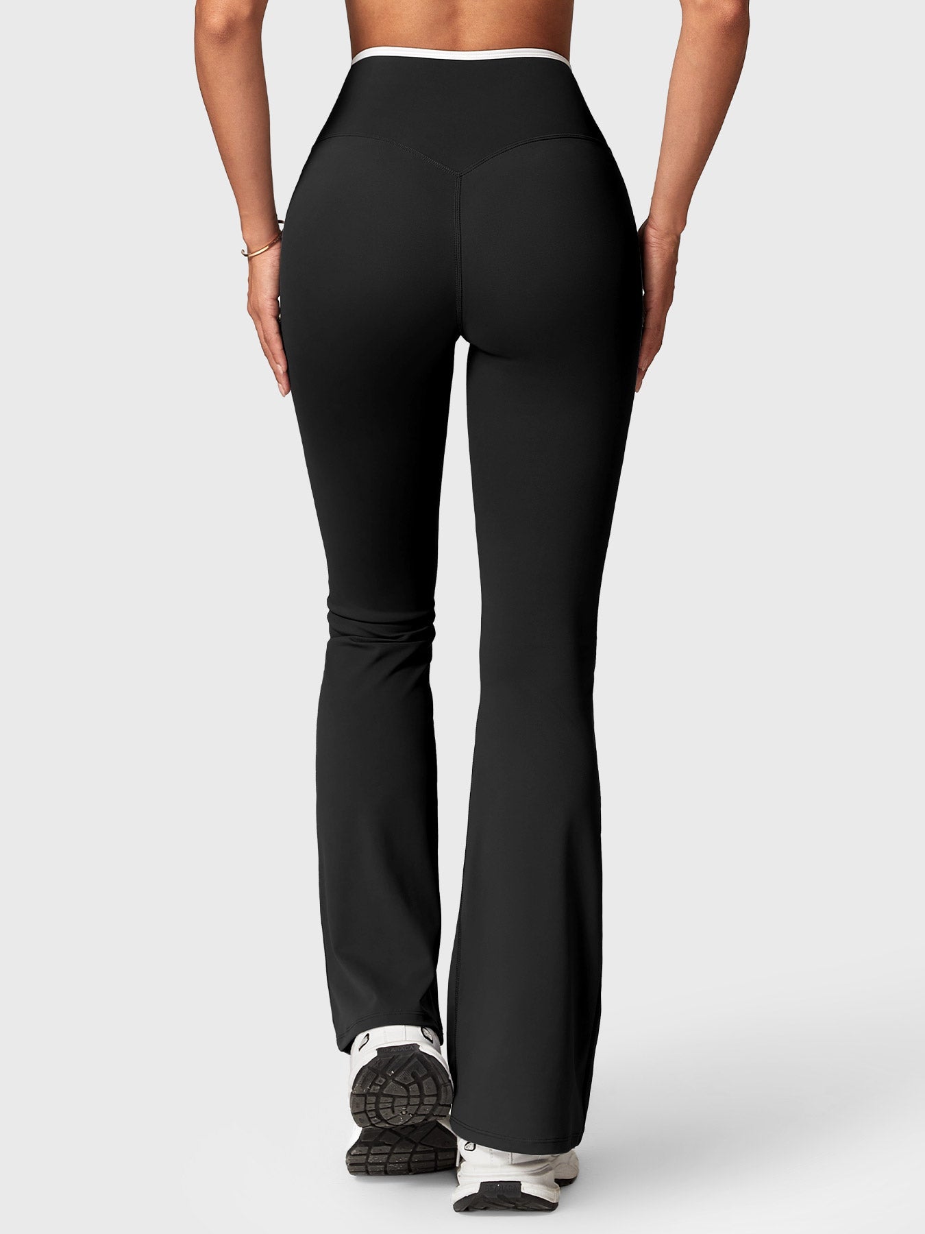 Gymfit Alberta Contrast Flare Leggings