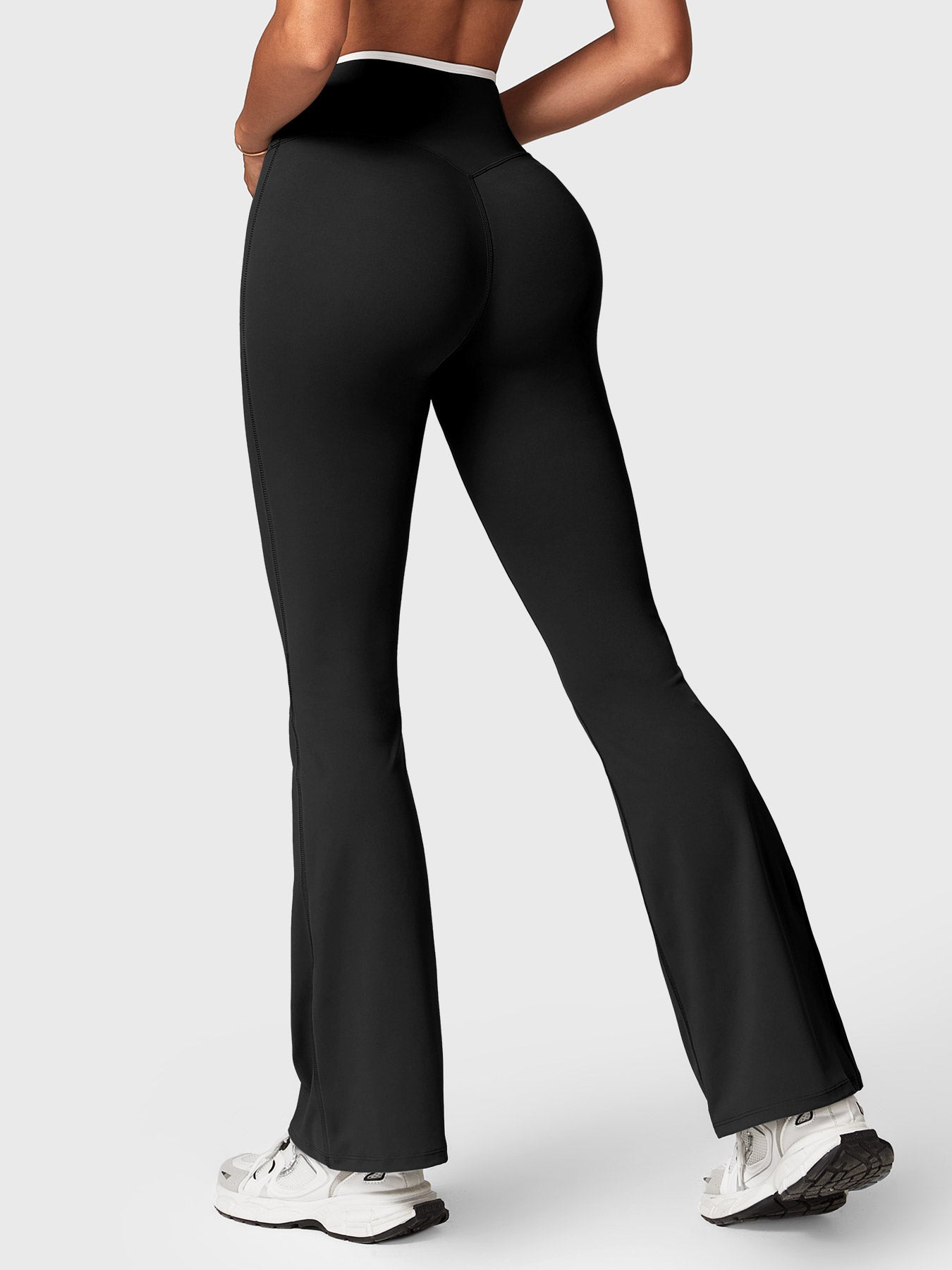 Gymfit Alberta Contrast Flare Leggings