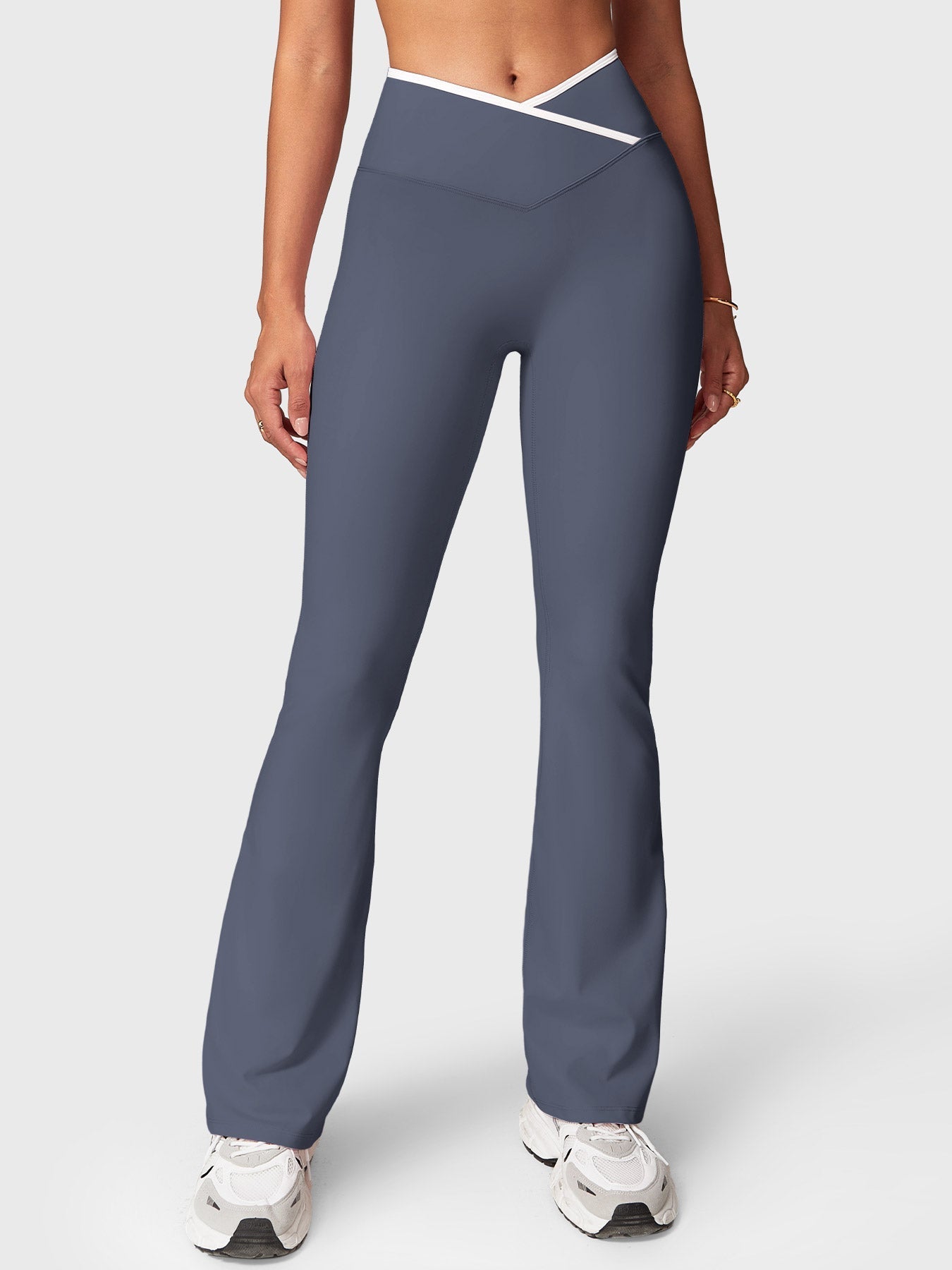 Gymfit Alberta Contrast Flare Leggings