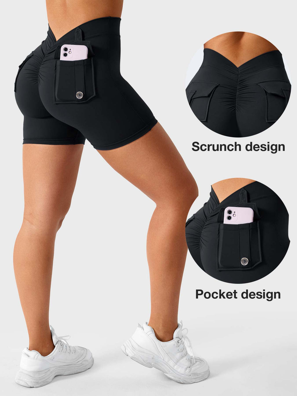 Gymfit V-Back Charm Shorts