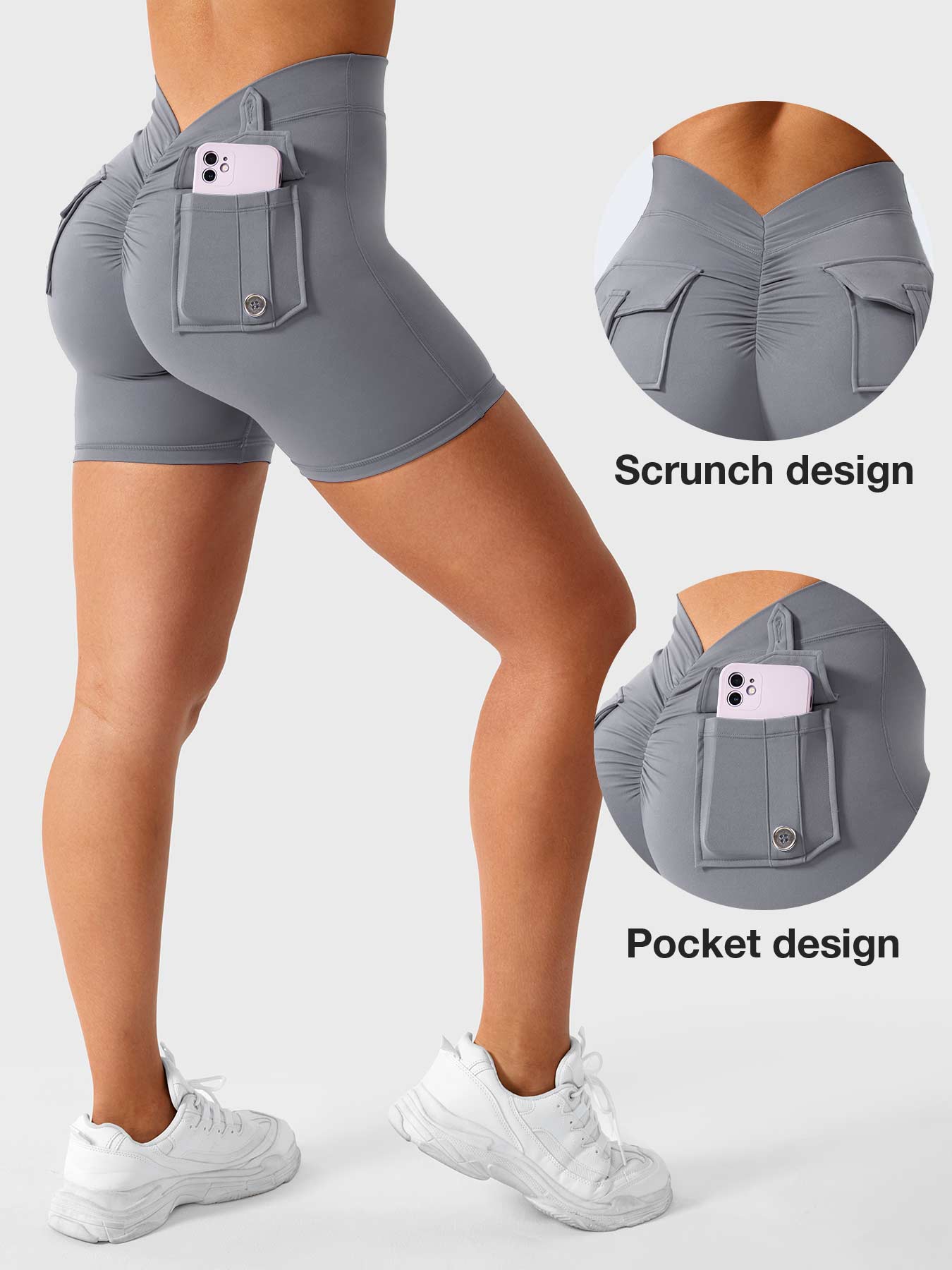 Gymfit V-Back Charm Shorts