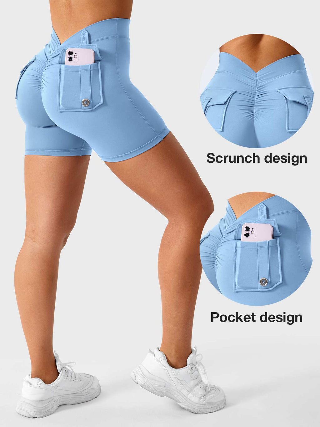 Gymfit V-Back Charm Shorts