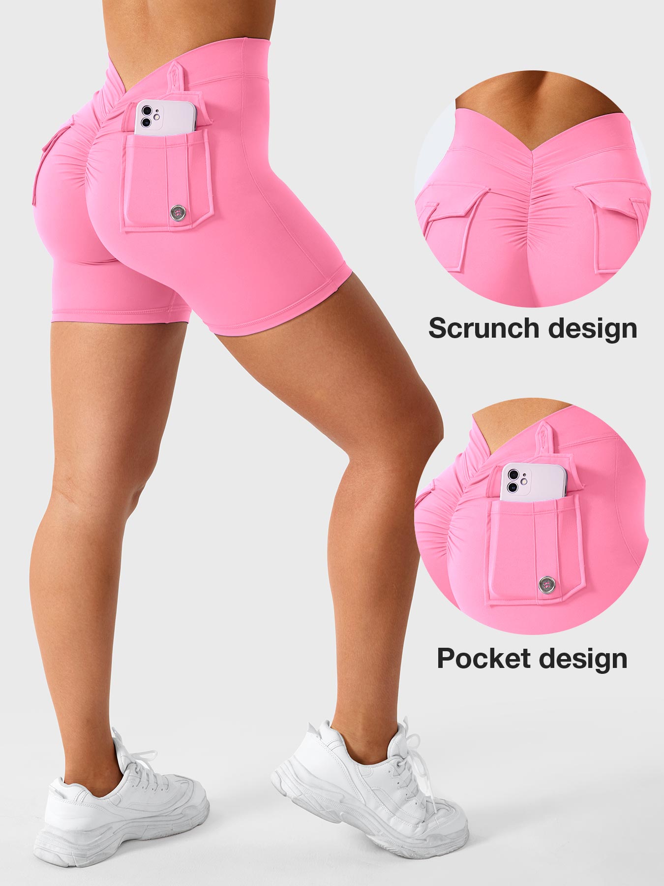 Gymfit V-Back Charm Shorts