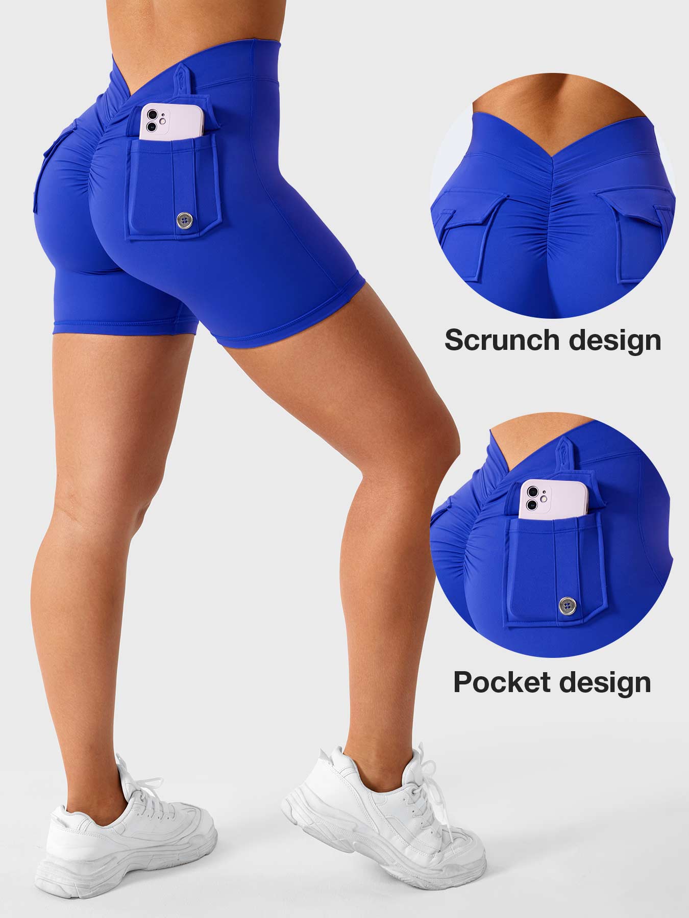 Gymfit V-Back Charm Shorts