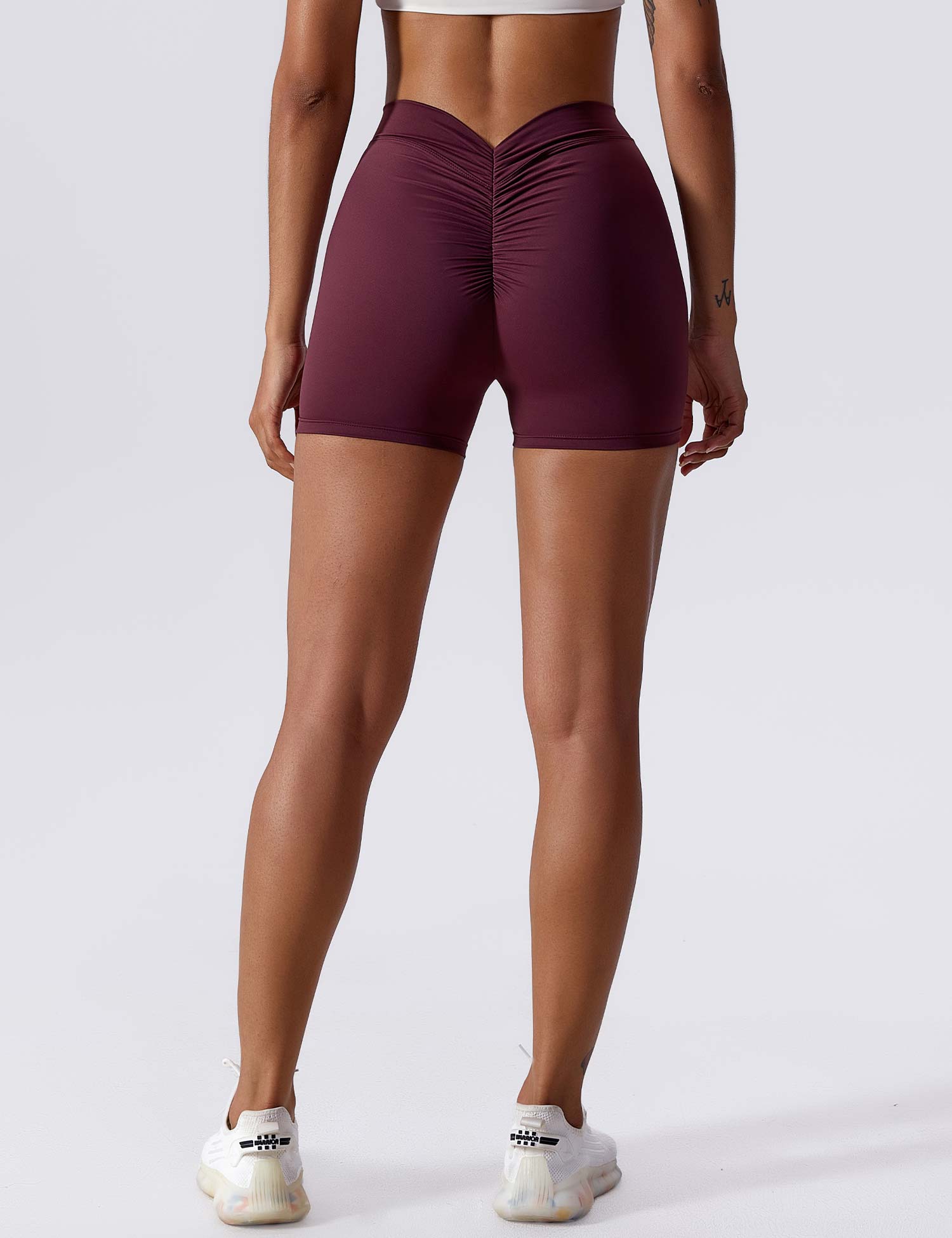 Gymfit V-back Ruched Shorts