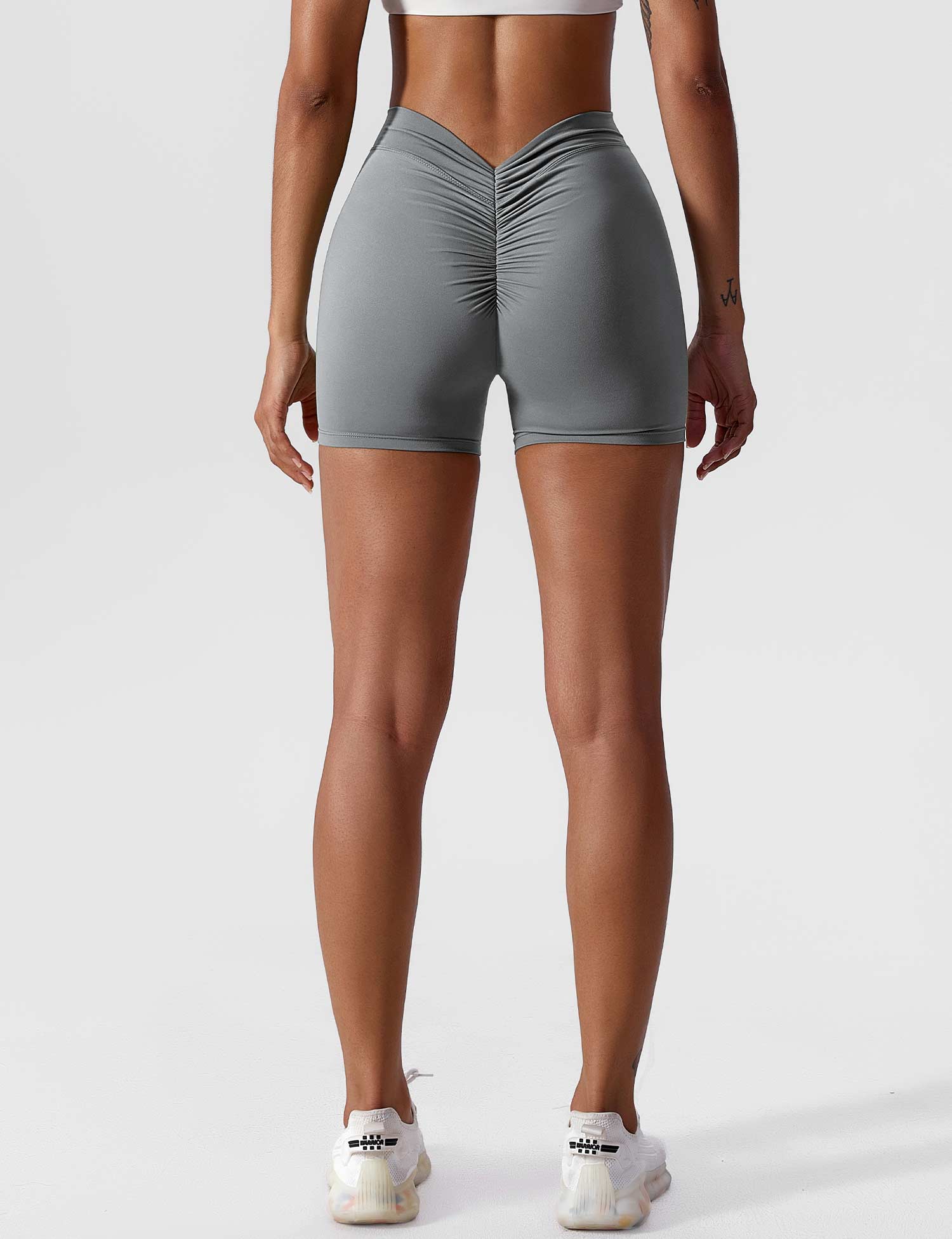 Gymfit V-back Ruched Shorts