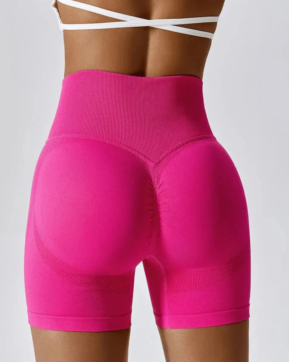 Gymfit V-söm Shorts rosa