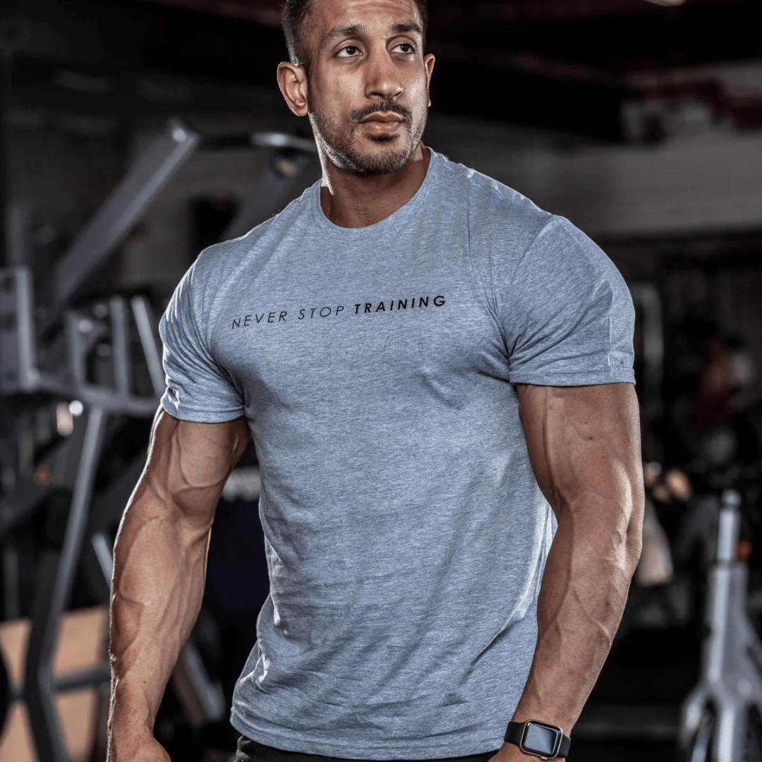 Never Stop Training - Gym T-Shirt